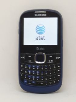 Samsung SGH A187 - Blue (AT&T) Cellular Phone