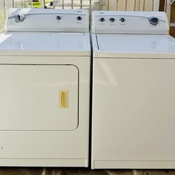 Washer & Dryer / Lavadora & Secadora
