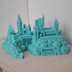 3d Printed Harry Potter Hogwarts Castle 3D Printed