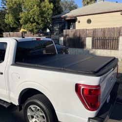 5.5ft Ford F-150 Hard Tri Fold Bed Cover for 2004 to 2025
