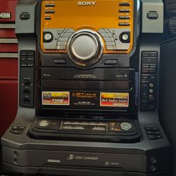 Sony Hi-fi Stereo System Hcd-zx9