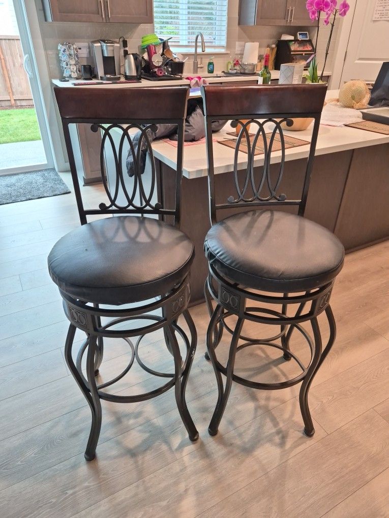 Set of 2 Bar Stools
