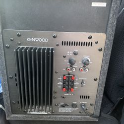 Kenwood Sub w/ Speakers
