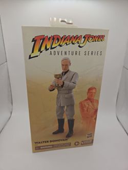 Indiana Jones Adventure Series Walter Donovan 6" Action Figure Hasbro - NEW -