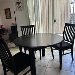 Dining Table W/ 3 Chairs