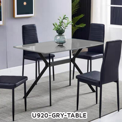 Grey Glossy Table  just table