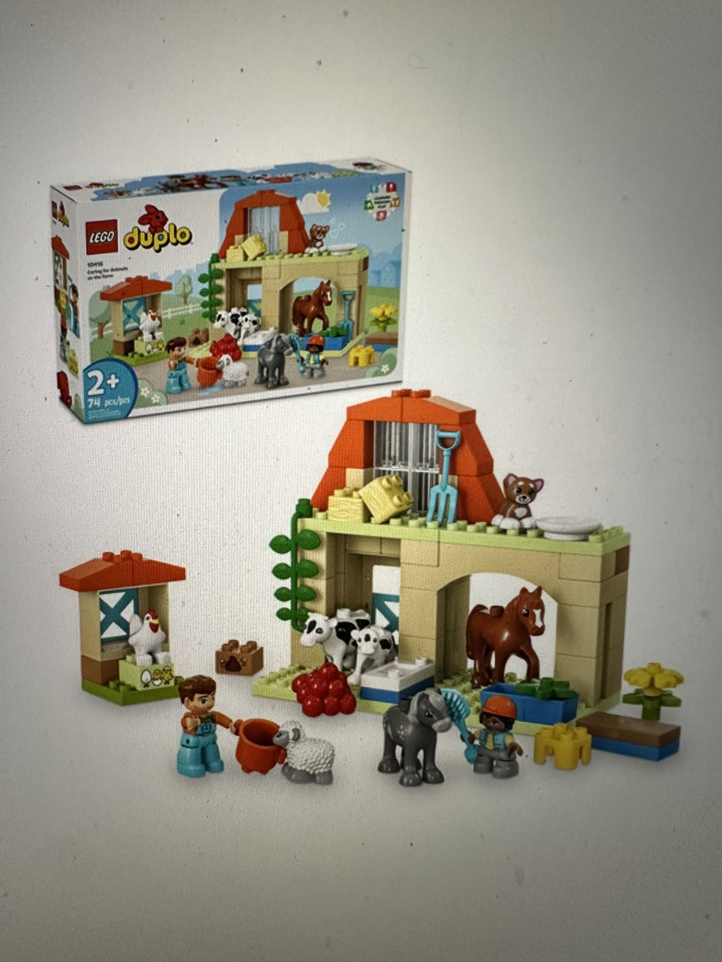 Lego Duplo 10416 Caring for Animals On The Farm- Brand New 