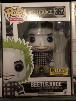 Funko Pop Beetlejuice Hot Topic exclusive