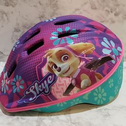 Nickelodeon Paw Patrol Skye Girls Bicycle Helmet  Size 3+5