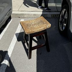 Stools One Taller Than The Other 