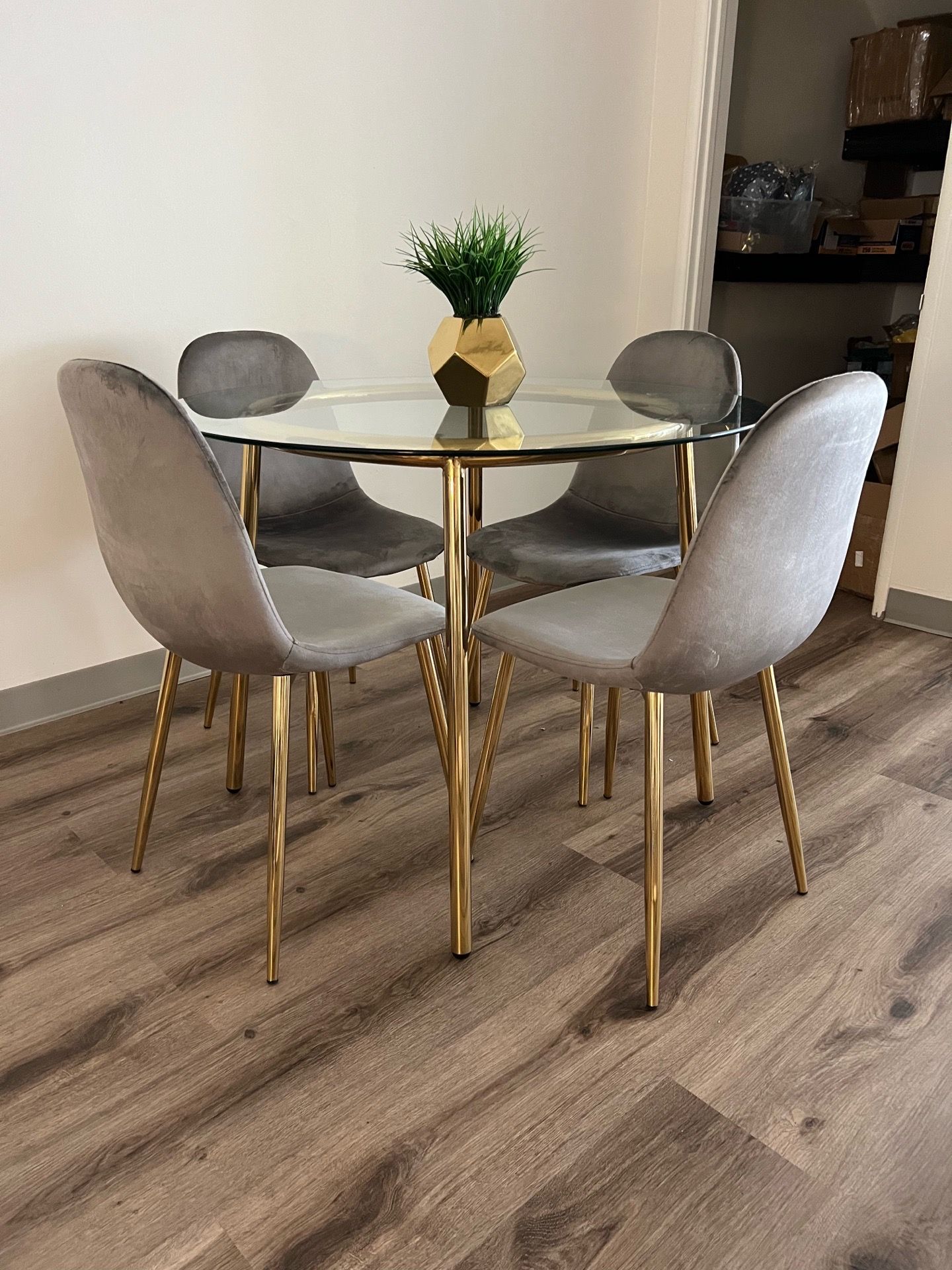 Modern Luxury Dining Room Furniture Set