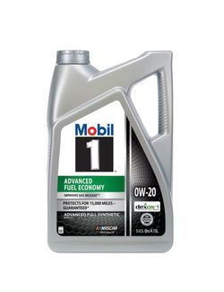 Brand new in box Mobil 1 Advanced Fuel Economy Full Synthetic Motor Oil 0W-20, 5 Quart