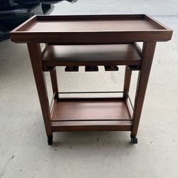Bar cart living spaces brand