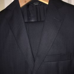 Dress Shirts, Pin Striped Suit, Ties,  Dress Shoes 