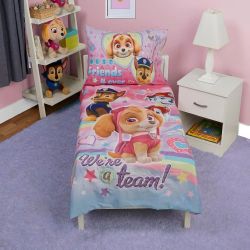 Paw 🐾 🚓 patrol 4pc toddler bed comforter and sheets set new