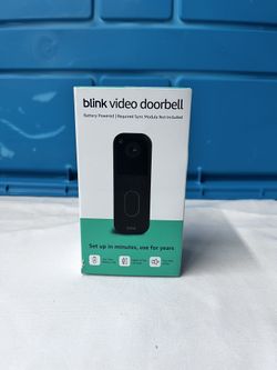 Blink Video Doorbell