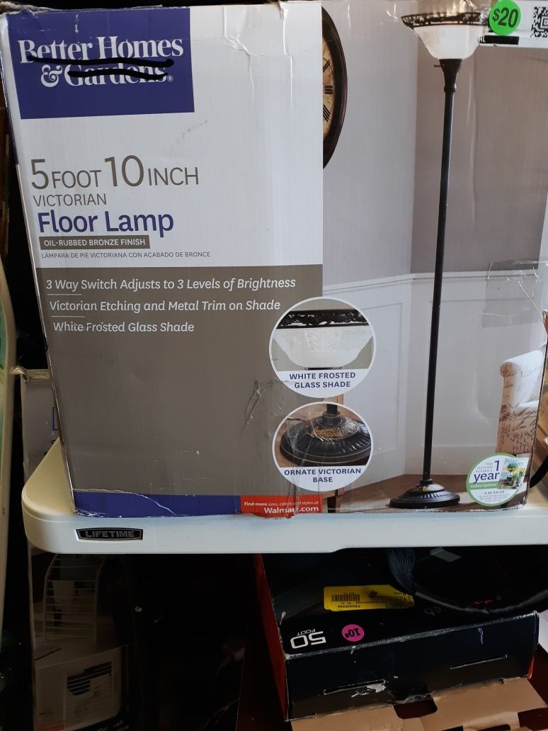 Victorian floor lamp