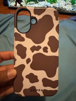 Cow print 16 case
