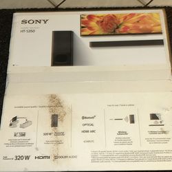 Sony HT-S350 is a 2.1-channel soundbar system