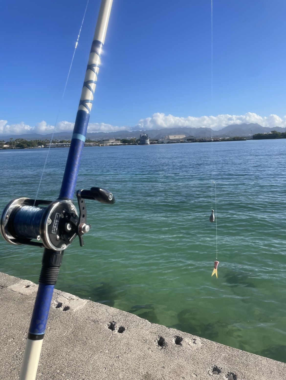 Newell P332-F tib frame n spool extended to 344 and Uam