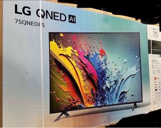 75 LG 4K smart HDTV qned 120hz $55 down on Finacing free delivery 6 month warranty