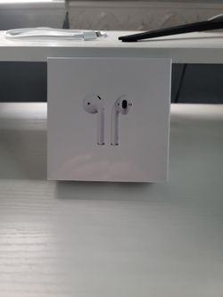 Airpods 2nd Gen Wireless White Case Sealed