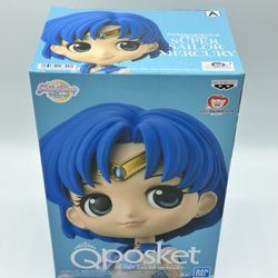 Qposket Q Posket Sailor Moon Eternal SUPER SAILOR MERCURY A Normal Figure Doll 