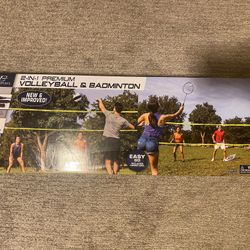 New Never Opened - Volleyball/Badminton Set