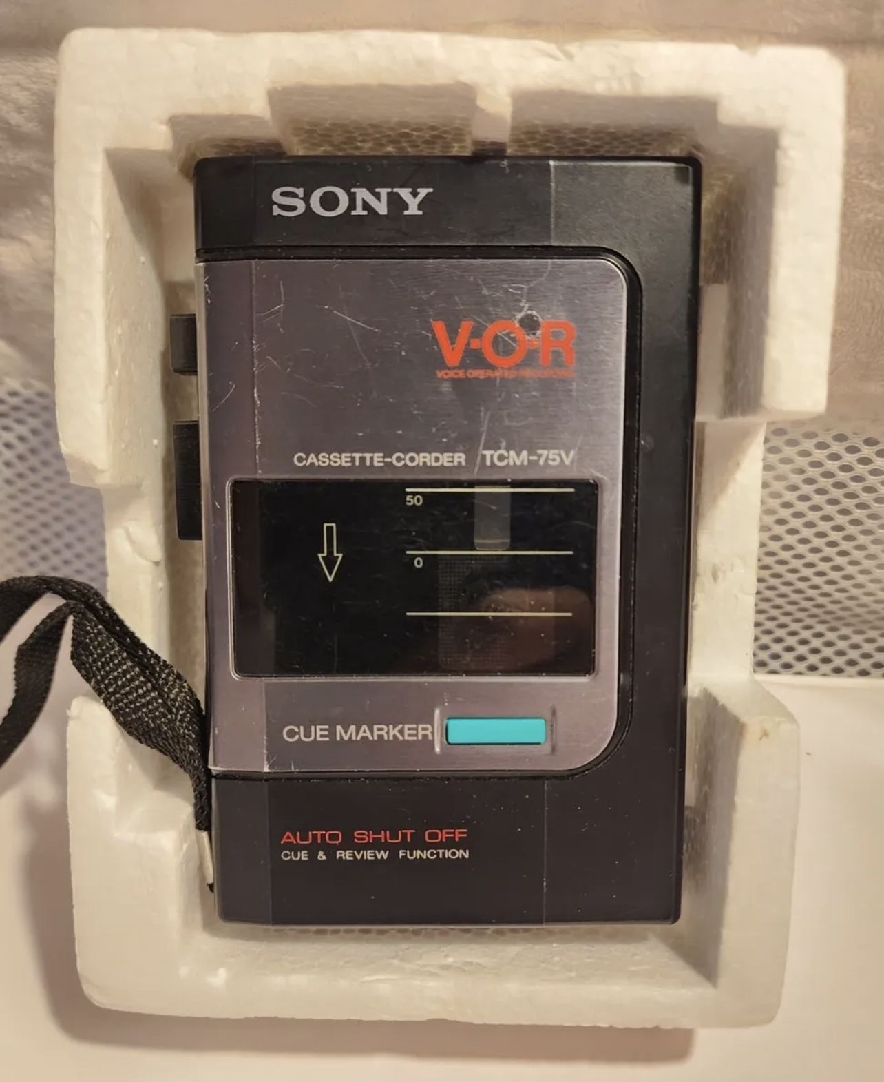 Walkman Sony TCM-75V Vintage Pour Pièces – Lecteur/enregistreur Cassette – Japon
