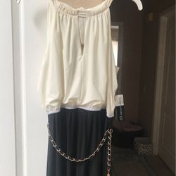 Beautiful Black And White Dress