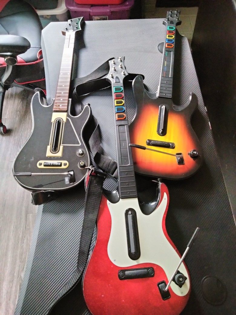 Guitar Hero Guitars