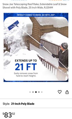 Snow Rake for Roof - New in Box