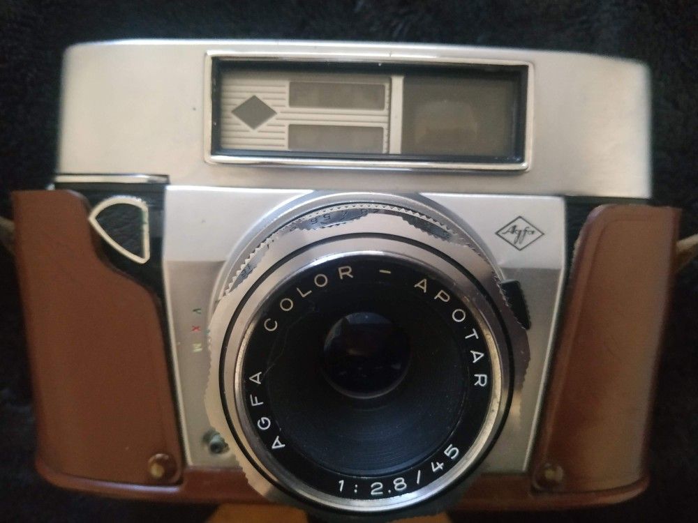 Vintage Agfa Super Silette, 45/2.8 Color-apotar