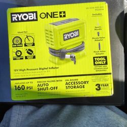 18V High Pressure Digital Inflator (For Car Tires)