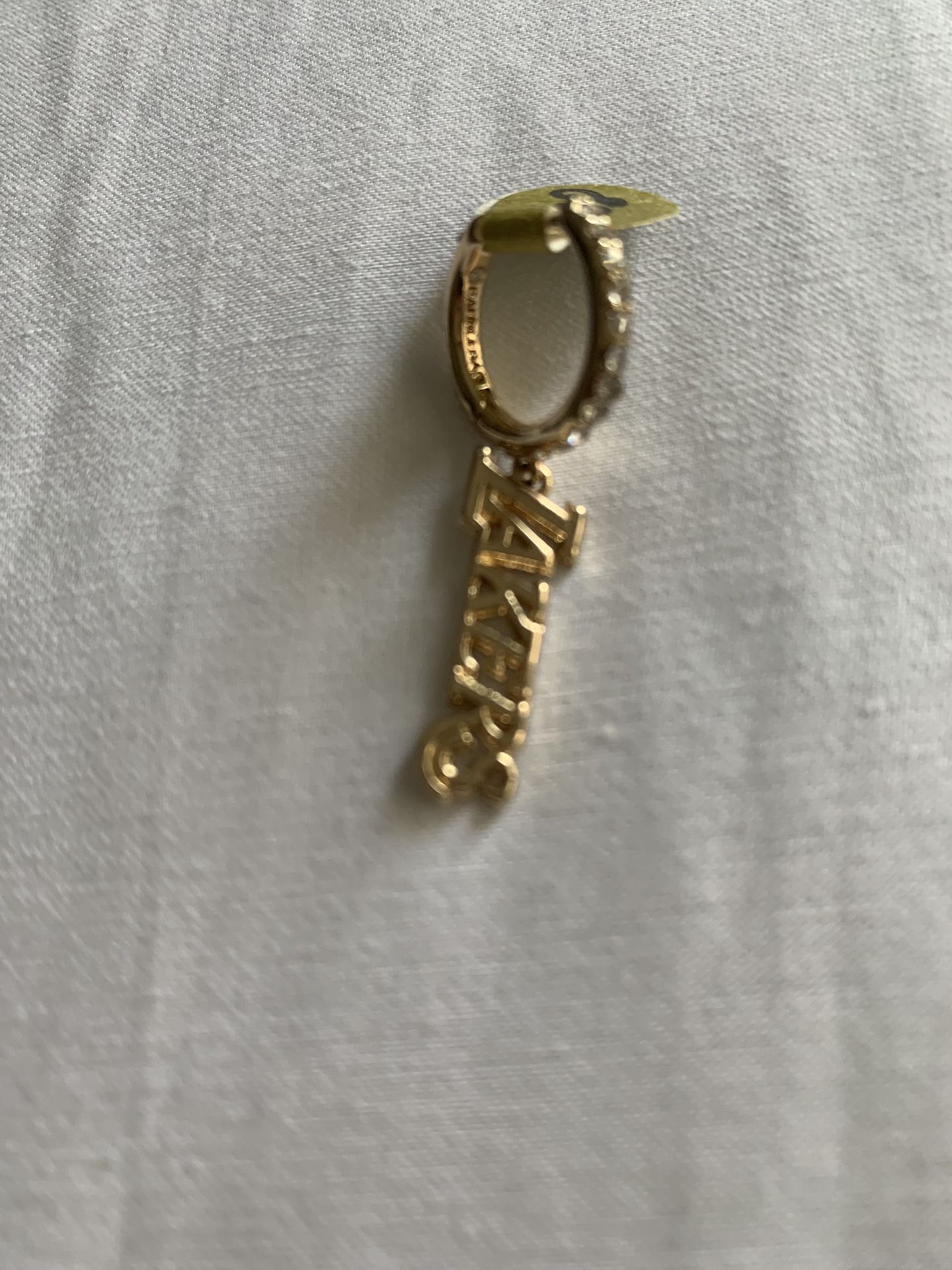 Gold Plate Men Earring
