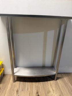 Granite-Top Console Table