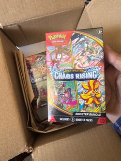 Pokemon Chaos Rising Booster Bundles