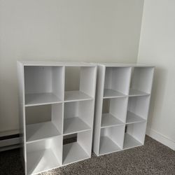 2 shelves