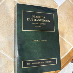 DUI Handbook Law Lawyer 
