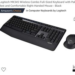 Logitech Keyboard & Mouse