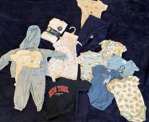 Baby Boy 6–9 Month Clothing Lot | 14 Pieces | Gerber & Everyday Essentials