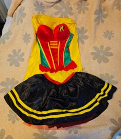 Womens DC Robin Corset Batman sexy costume