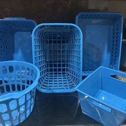 Plastic Storage Baskets
