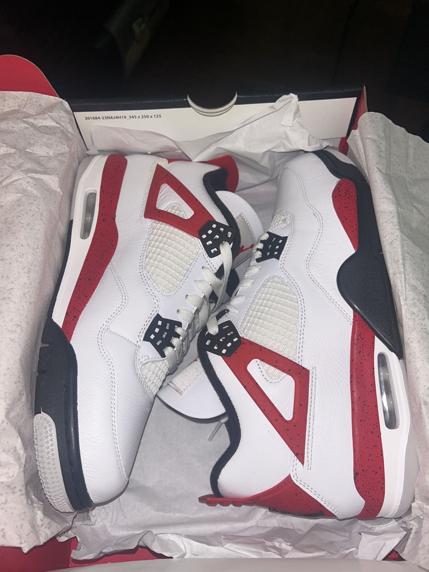 Jordan 4 Red Cement Size 11
