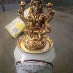 Lakshmi Idol On Pure Brass 