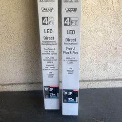 4’ Foot LEDT8 Florence Lamps