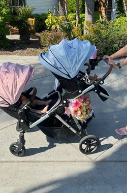 mocking bird double stroller