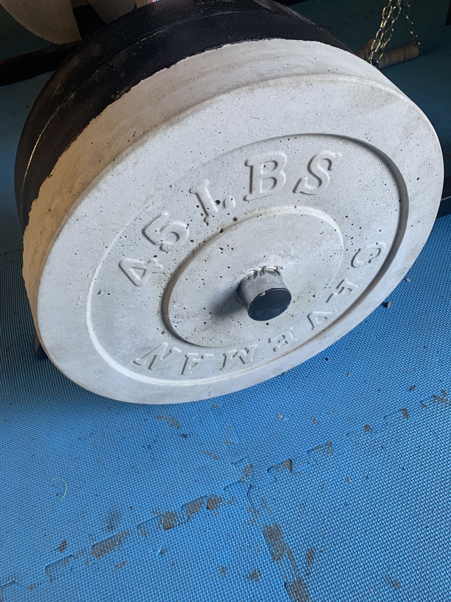 barbellfarm 7ft thiccboi bar barbell axle thick fat grip for olympic 2