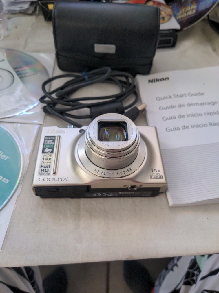 Nikon Coolplex S8200 Camera Used Excellent Condition.