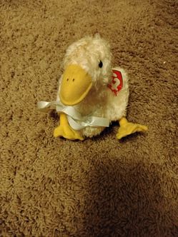 Ty Beanie Baby Duck Plush
